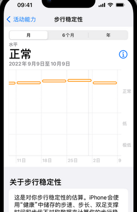 西城iPhone手机维修如何在iPhone开启'步行稳定性通知'