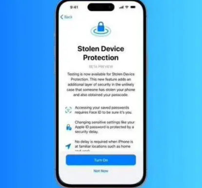 西城苹果授权维修店分享被盗设备保护功能开启方法 