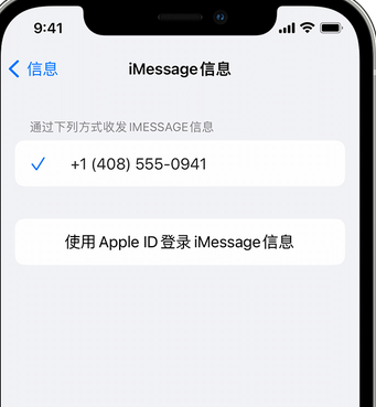 西城apple维修iPhone上无法正常发送iMessage信息 