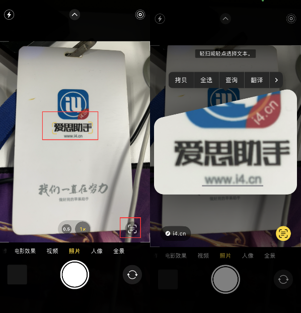 西城苹果手机维修分享升级iOS 16后如何通过相机翻译文本 