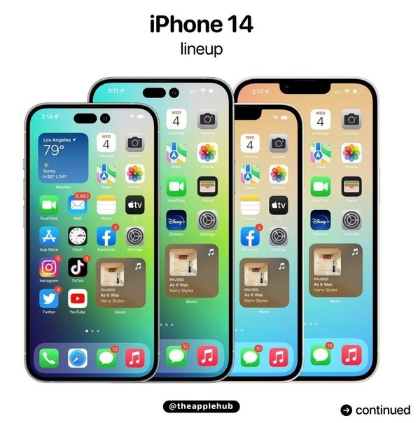西城苹果14维修分享iPhone 14全家福 