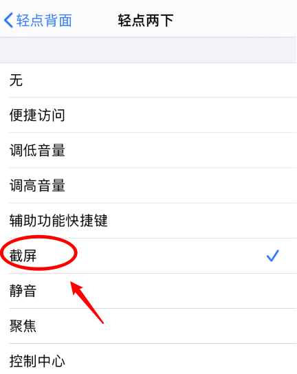 西城苹果手机维修分享iPhone12如何启用双击截屏 